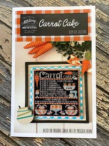 Carrot Cake | Stitching with The Housewives