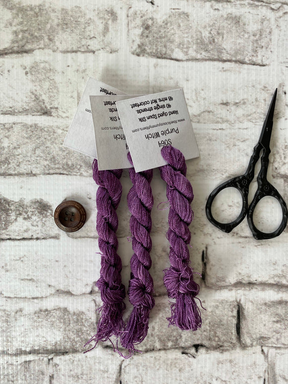 Purple Witch | Fiberlicious Silk