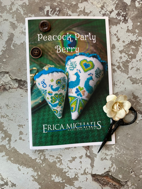 Peacock Party Berry | Erica Michaels