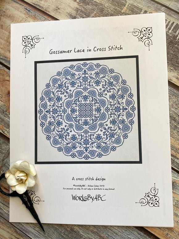Gossamer Lace in Cross Stitch  | Works by ABC