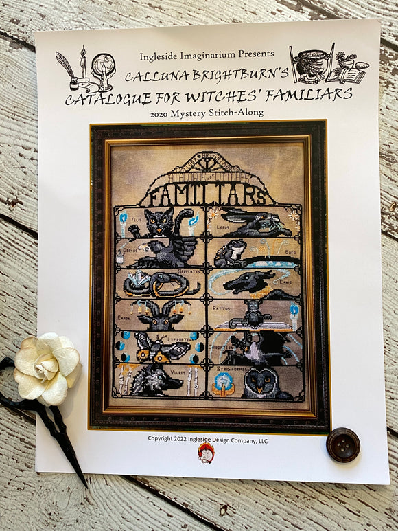 Calluna Brightburn's Catalogue For Witches' Familiars | Ingleside Imaginarium