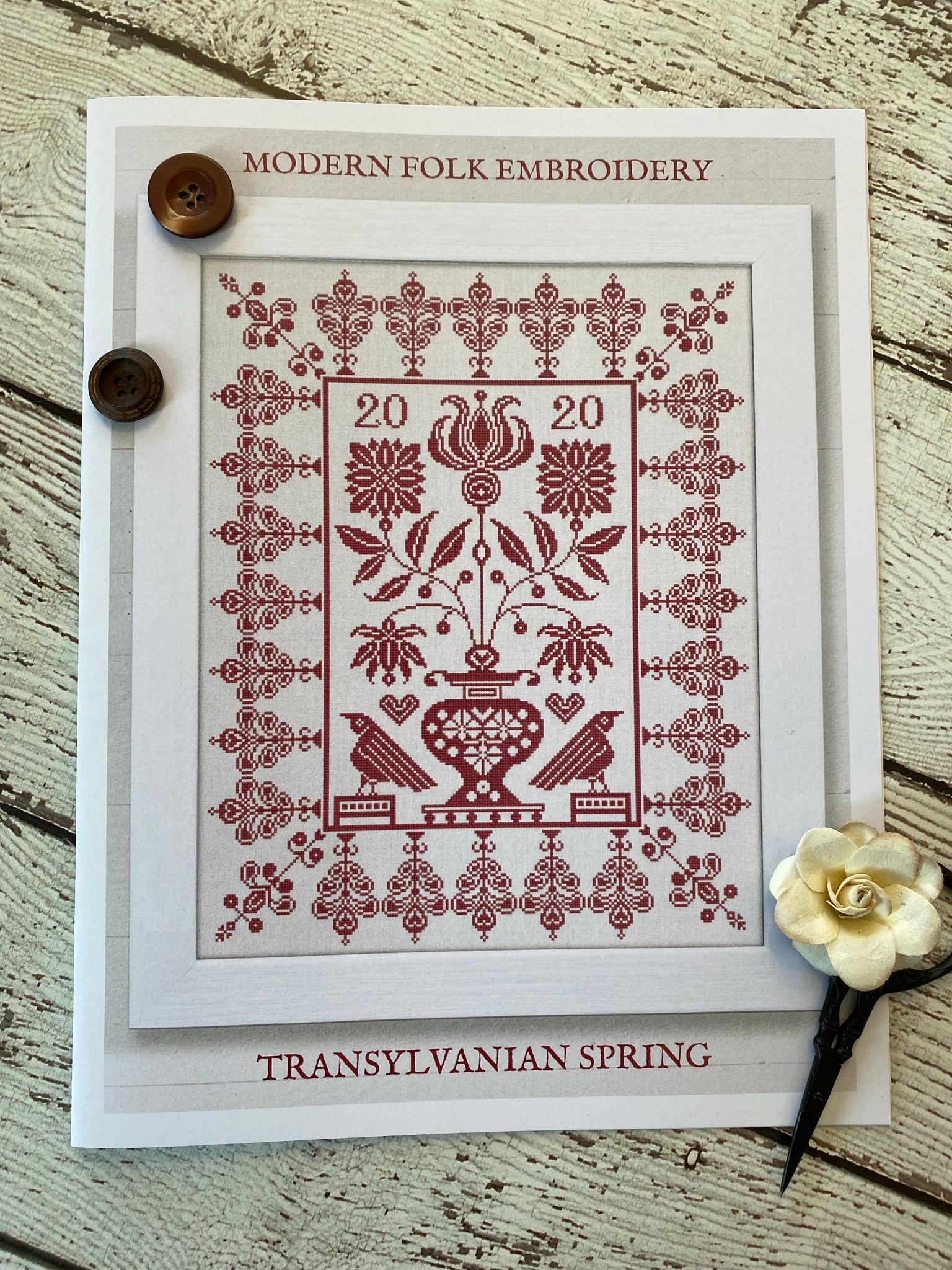 Transylvanian Spring  Modern Folk Embroidery – Pumpkin Creek