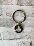 Gray & White Cat | Thread Ring | Floss Ring