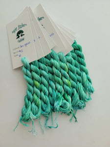 Night Stalkers Calling | Over-Dyed Cotton Floss | Sea Glass